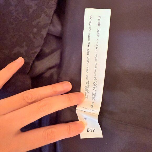 ZARA Women’s Fit & Flare Jacquard Dress V-Neck, Cap Sleeves, Pockets, Lined M - Picture 9 of 11